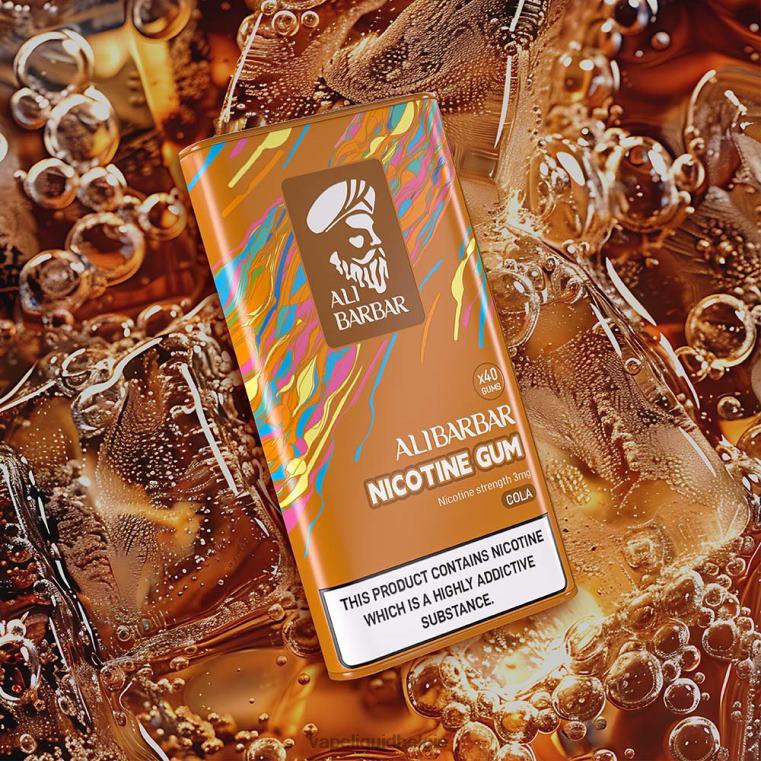 Alibarbar nicotine kauwgom munt DZ240101 Vape België