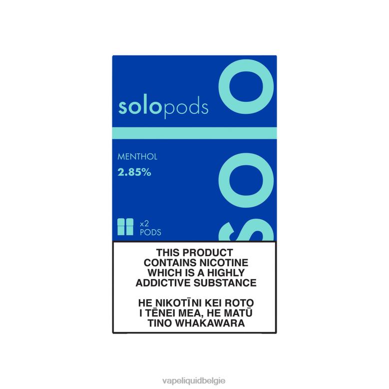 E-Liquid Kopen België menthol - Solo vervangende pod, 2-pack 8LV8651