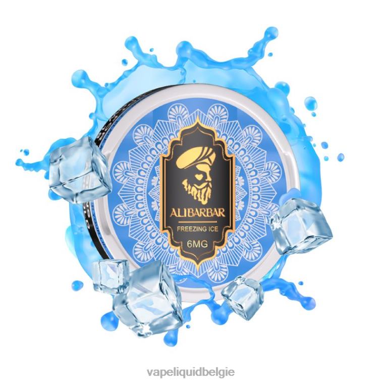 Alibarbar nicotinezakjes ijskoud ijs DZ24084 Wegwerp Vape België