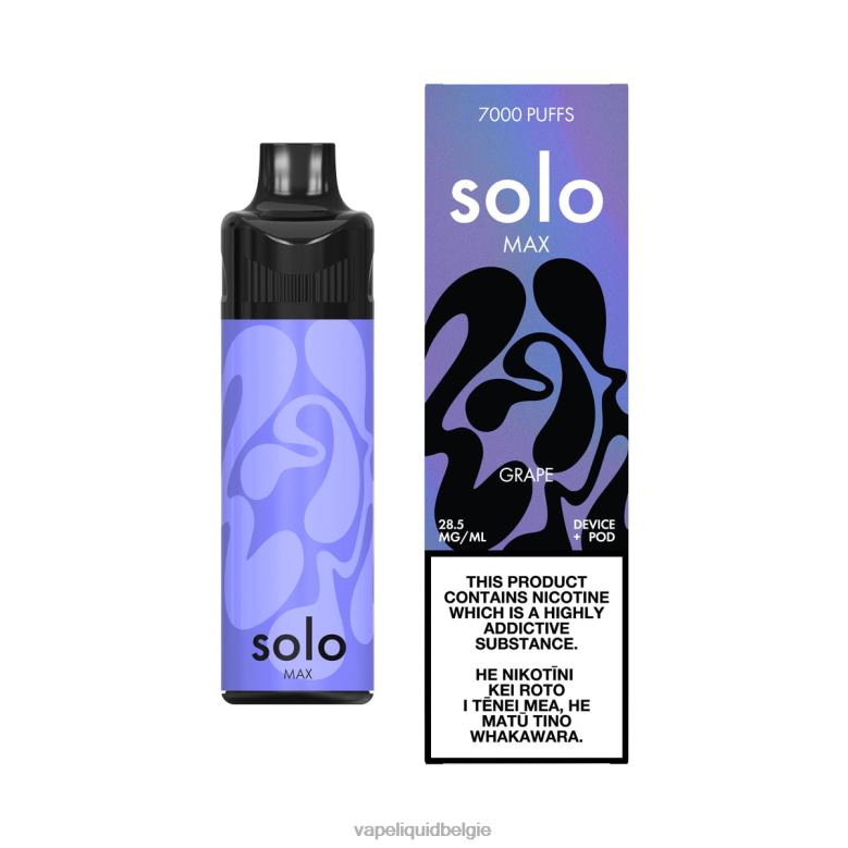 Vape België druif - Solo MAX pod-kit 8LV8667