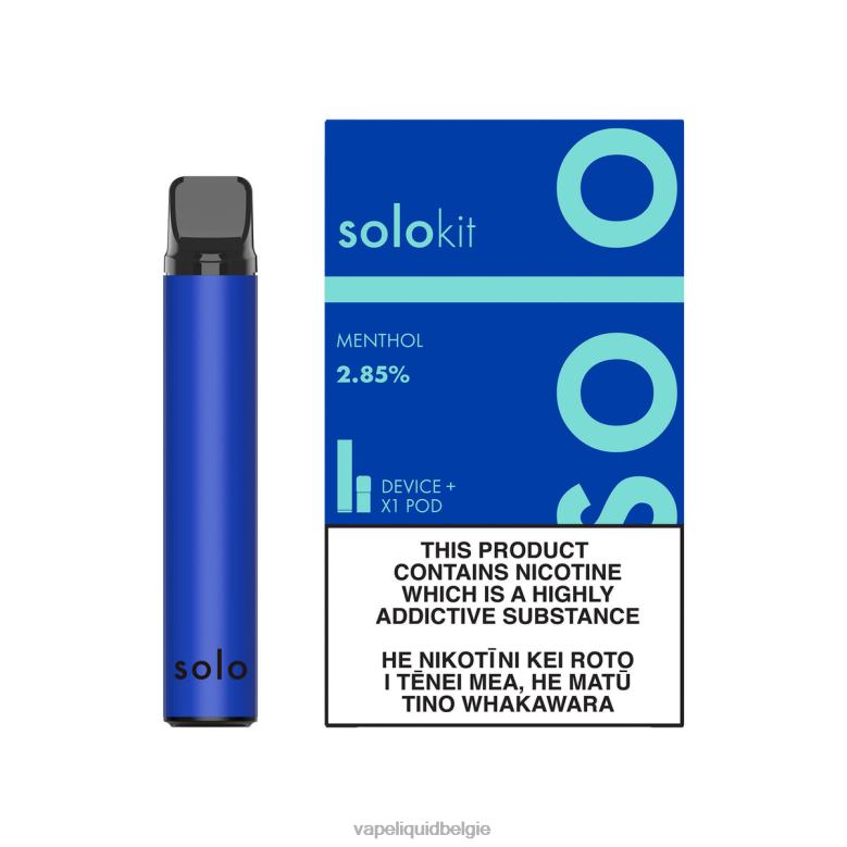 Vape Liquid menthol - Solo pod-kit 8LV8647