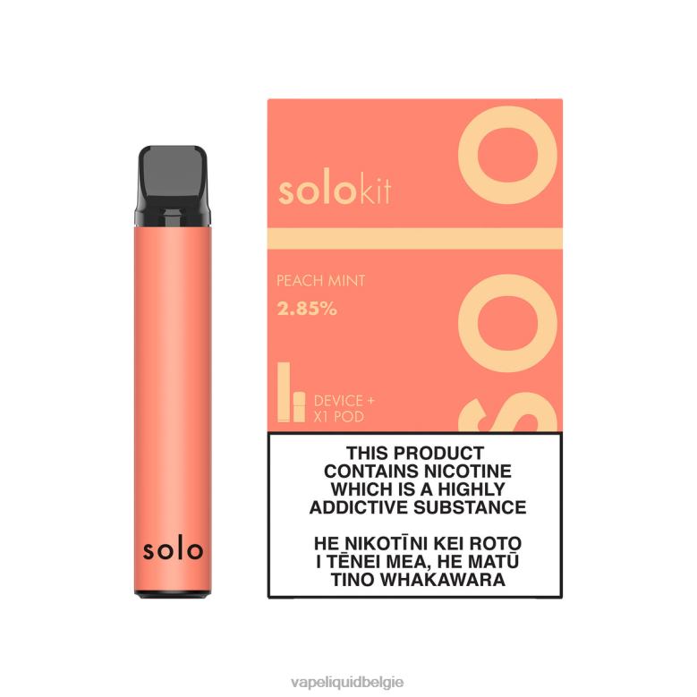 Vape Liquid perzik munt - Solo pod-kit 8LV8644