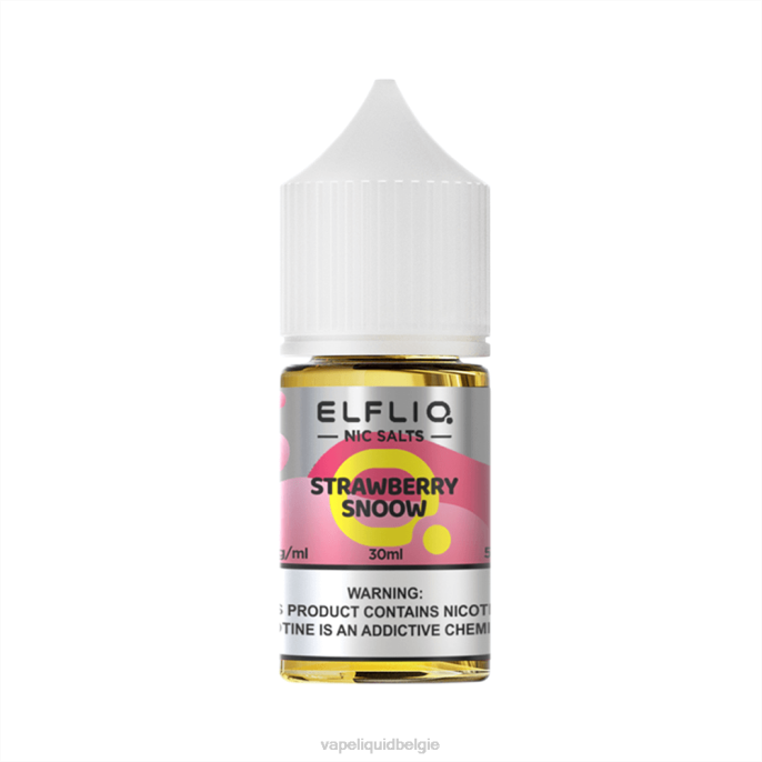 ELFBAR ELFLIQ Nic zout 30 ml Strawberry Snoow D42033