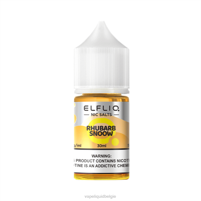 ELFBAR ELFLIQ Nic zout 30 ml rabarber snoow D42026