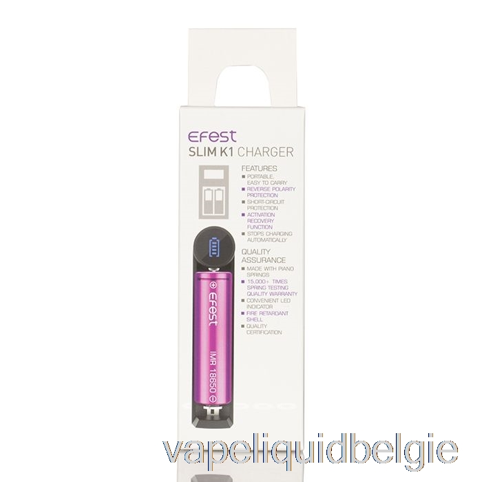 Vape Liquid Efest Slim K1 Batterijlader Met één Slot