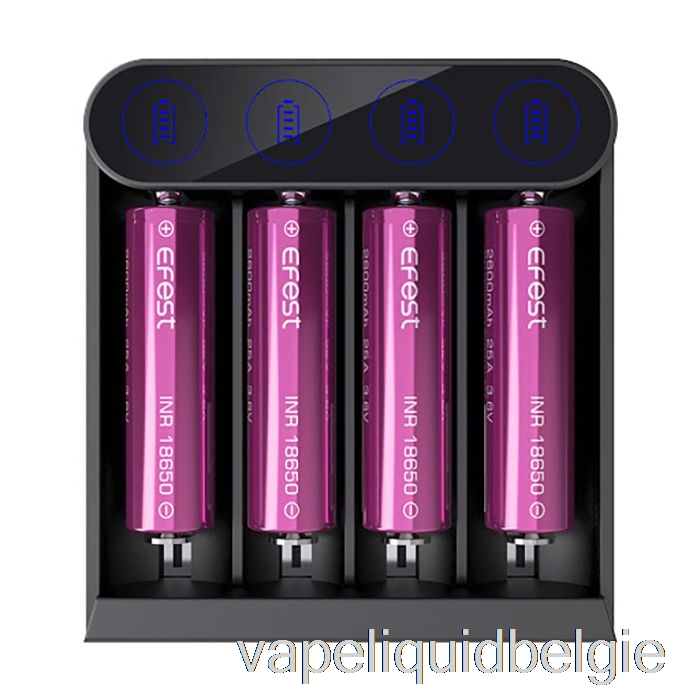 Vape België Efest Slim K4 Usb-c Batterijlader