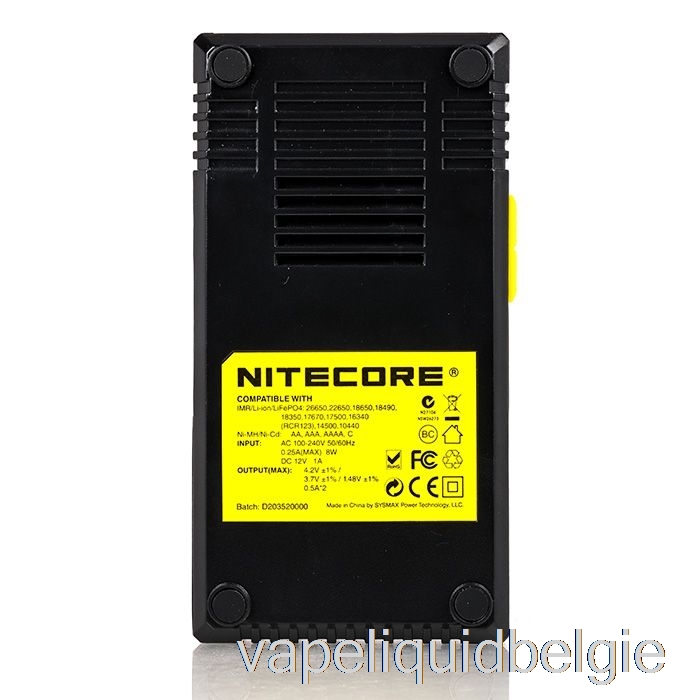 Vape Vloeibare Nitecore D2 Batterijlader (2-bay)