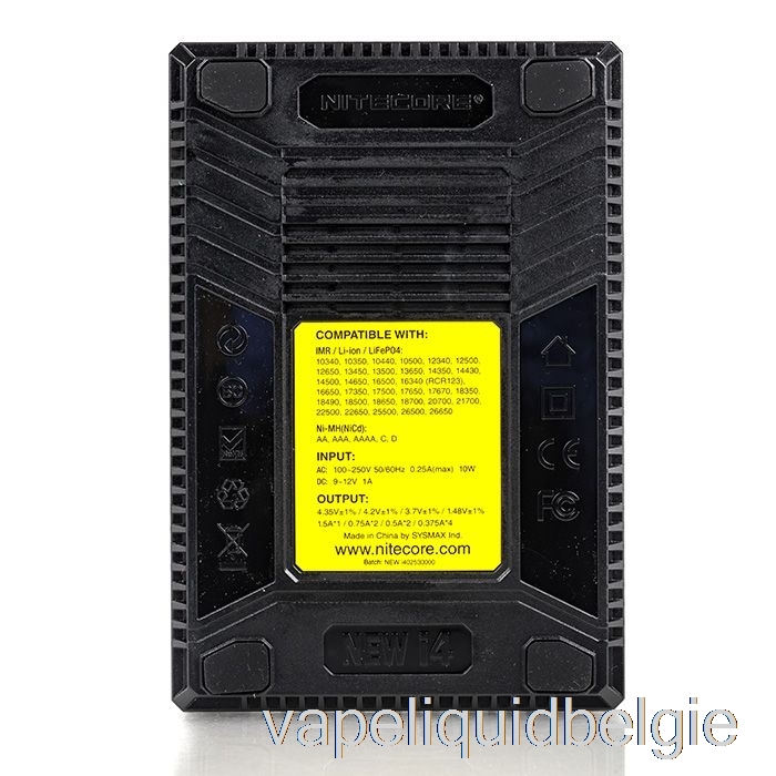 Vape Smaken Nitecore I4 Batterijlader V2 (4-bay)