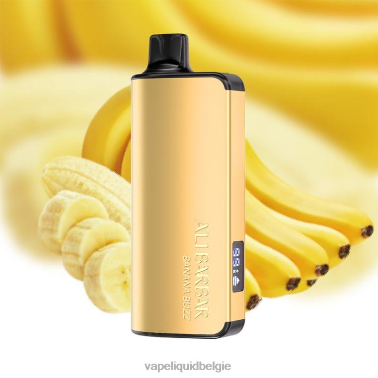 Alibarbar Ingot 20000 wegwerpdamp bananenzoem DZ24046 Vape België