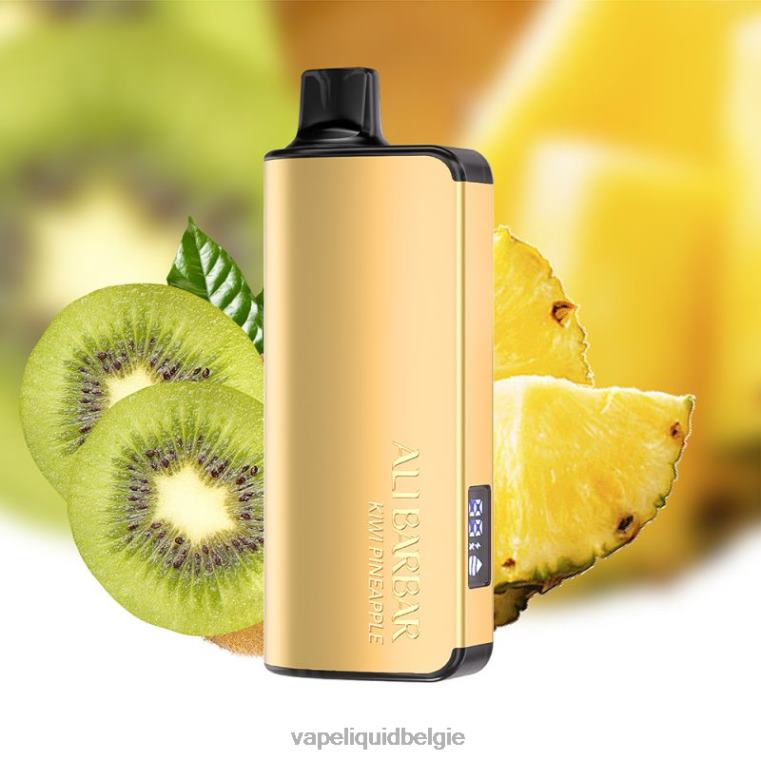 Alibarbar Ingot 20000 wegwerpdamp kiwi-ananas DZ24038 Vape Smaken