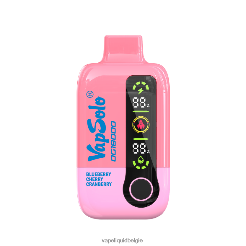 VapSolo dg18000 - Vape België 80VL881 bosbes kers cranberry