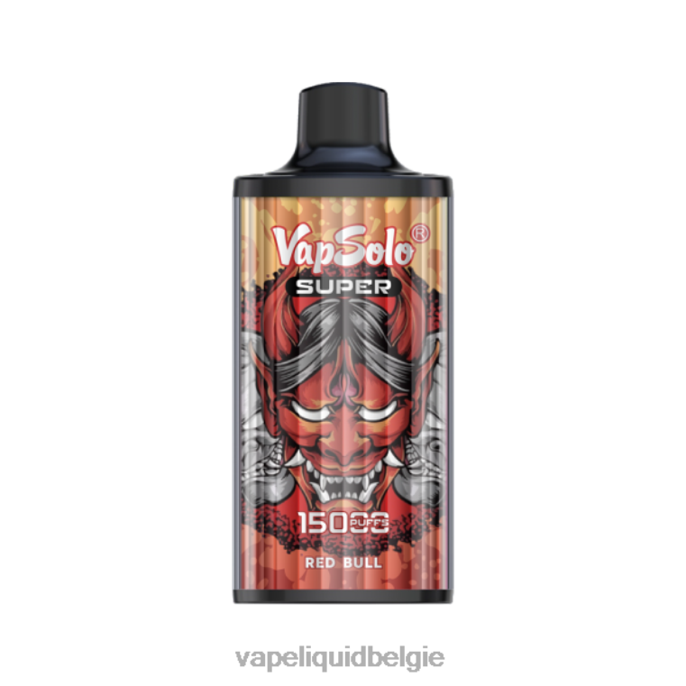 Vapsolo SUPER wegwerp damp rode stier DZ240132 Vape Liquid