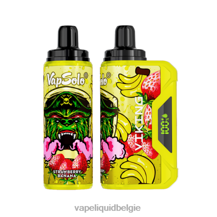 Vapsolo VIKING wegwerp damp aardbei banaan DZ240155 E-Liquid Kopen België