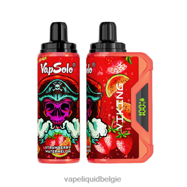 Vapsolo VIKING wegwerp damp aardbei watermeloen DZ240158 Vape Smaken