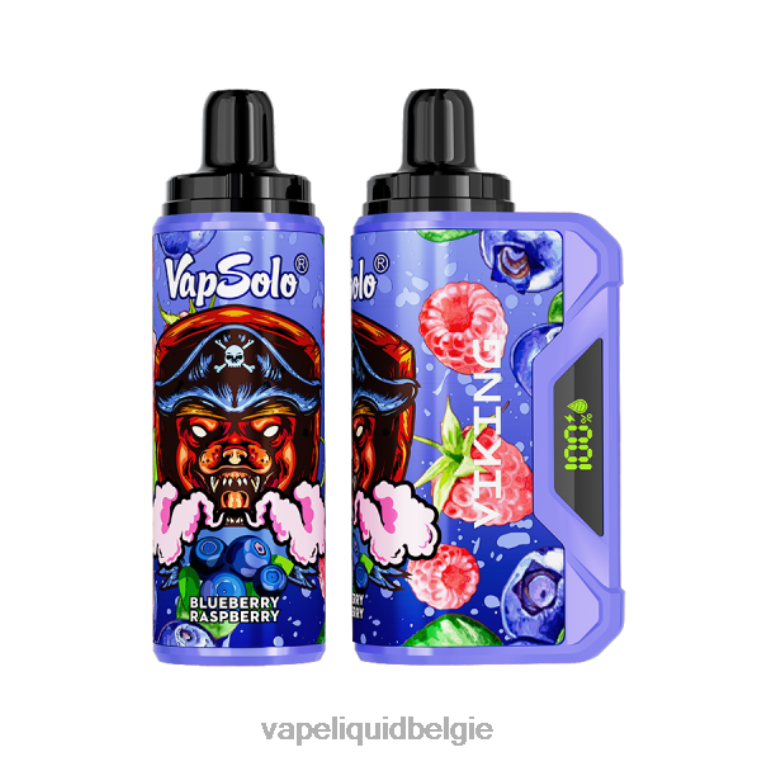 Vapsolo VIKING wegwerp damp bosbes framboos DZ240150 E-Liquid Kopen België