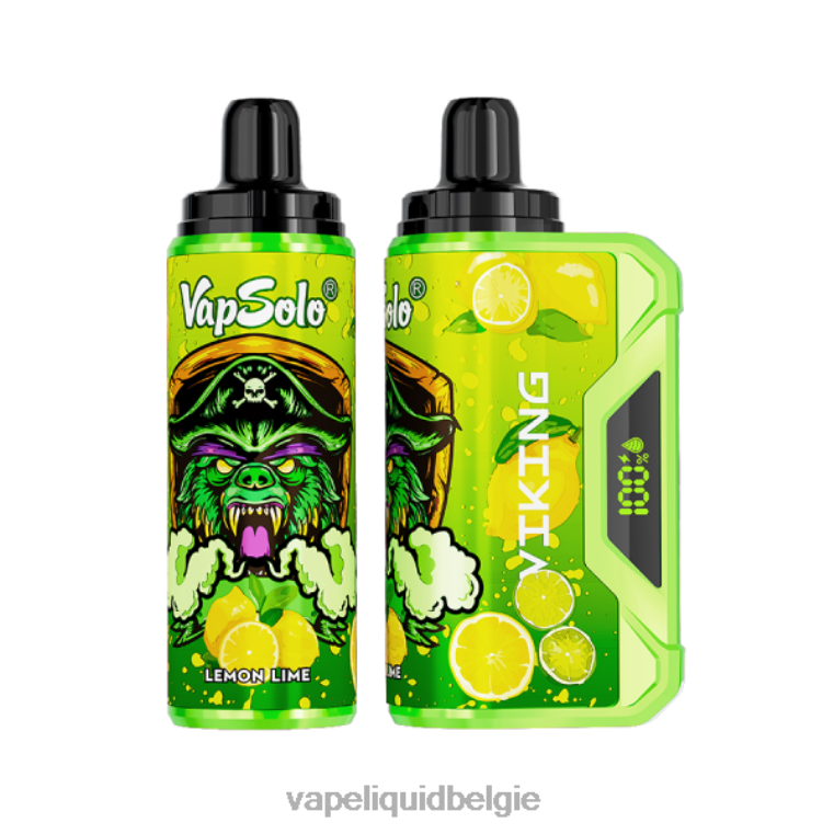 Vapsolo VIKING wegwerp damp citroen limoen DZ240152 Vape Liquid