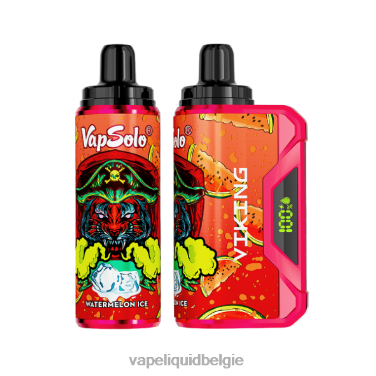 Vapsolo VIKING wegwerp damp watermeloen ijs DZ240160 E-Liquid Kopen België