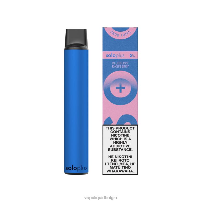 E-Liquid Kopen België bosbes framboos - Solo Plus wegwerp vape-paradijscollectie 8LV8639