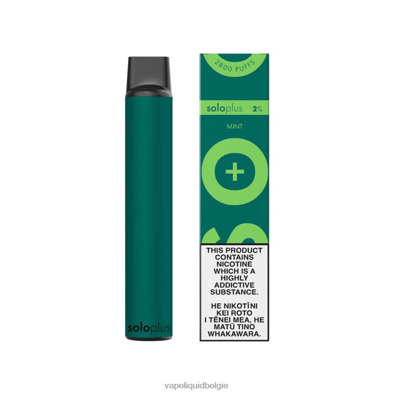 E-Liquid Kopen België munt - Solo Plus wegwerp damp 8LV8633