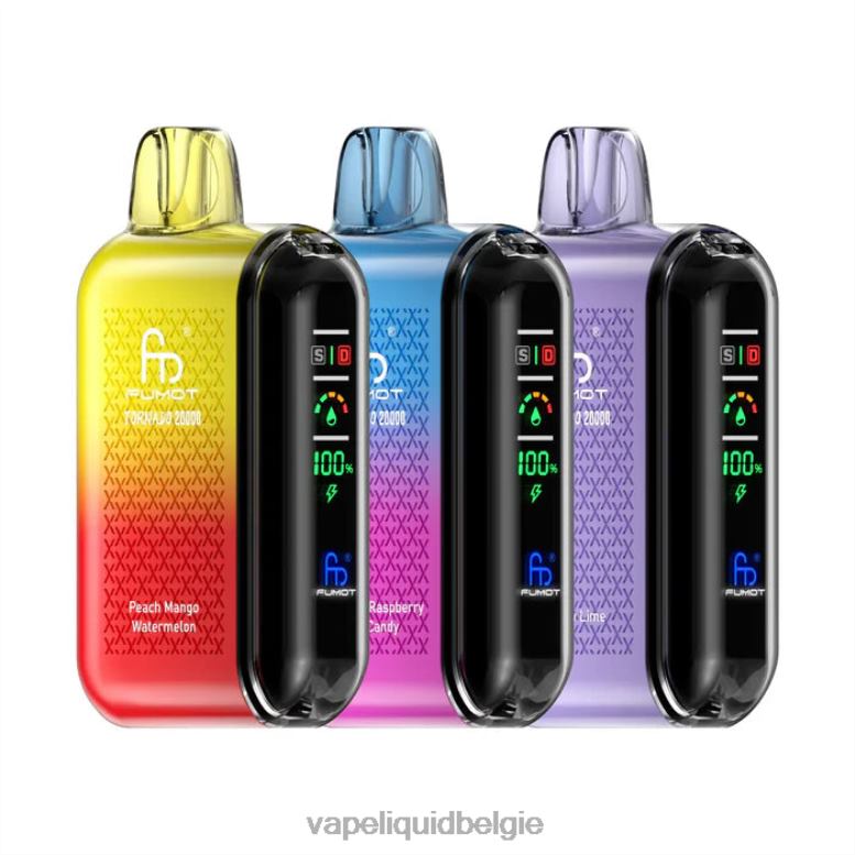 Fumot Tornado 20000 wegwerpdamp exclusief | 4B2XD17 Vape Liquid
