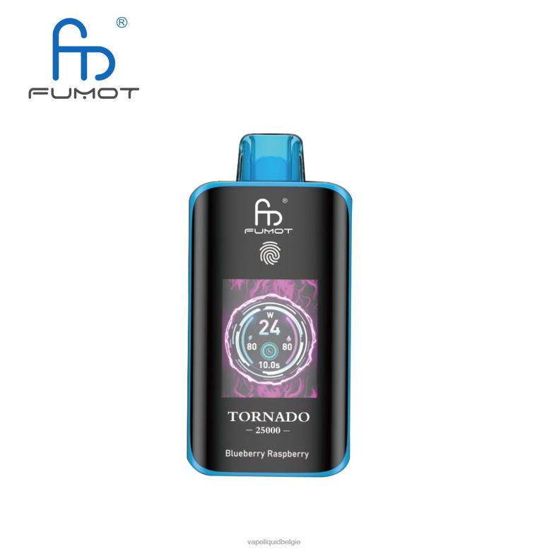 Fumot Tornado 25000 wegwerpdamp bosbes framboos | 4B2XD3 Vape Liquid
