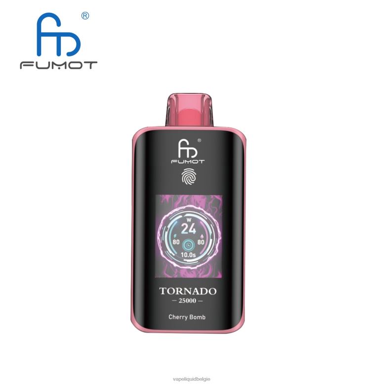 Fumot Tornado 25000 wegwerpdamp kersen bom | 4B2XD4 Vape Liquid