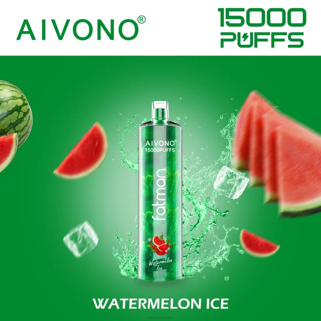 Aivono FATMAN 15000 watermeloen ijs - H8VF12 E-Liquid Kopen België