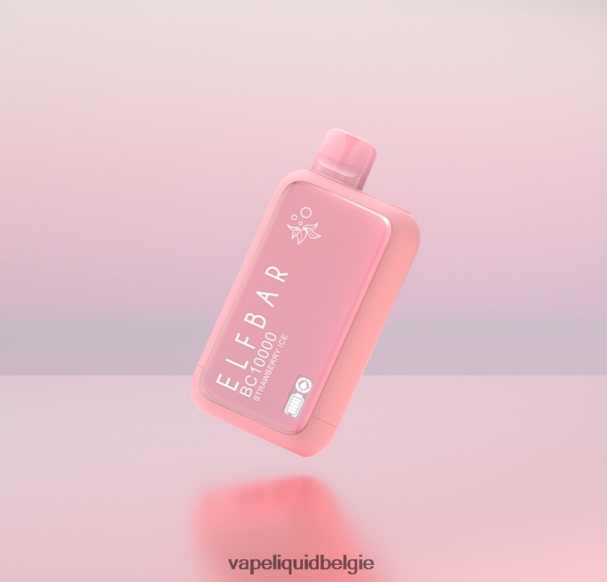 ELFBAR BC10000 wegwerp vape dinmol-editie aardbeien ijs - D84L8416 Vape België