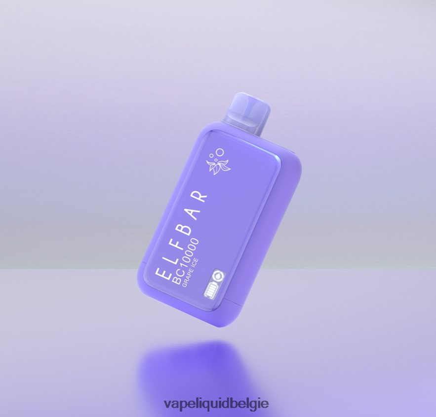ELFBAR BC10000 wegwerp vape dinmol-editie druiven ijs - D84L8421 Vape België