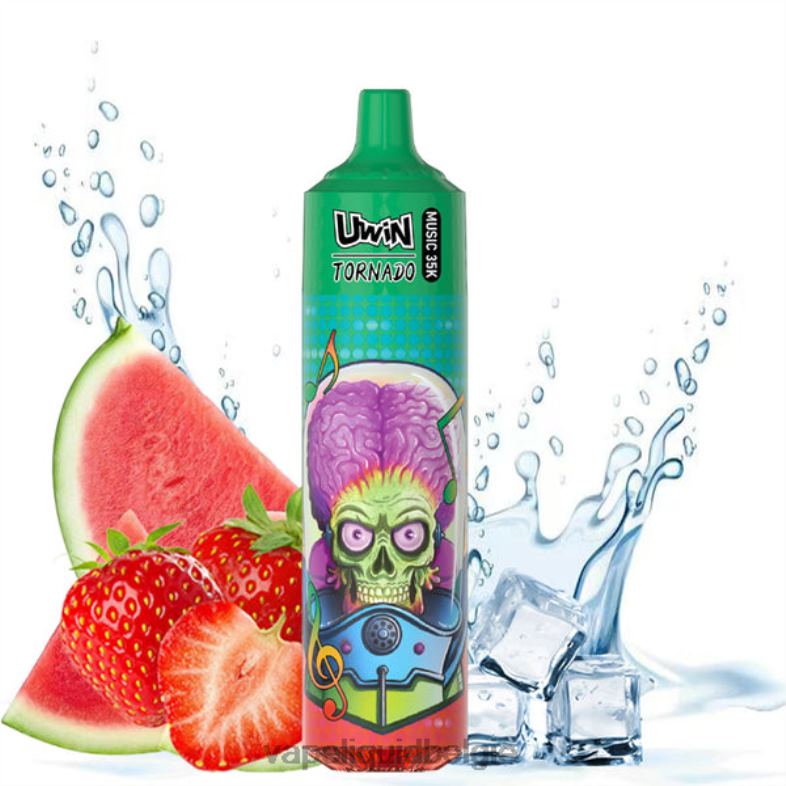 E-Liquid Kopen België aardbei watermeloen | UWIN CRYSTAL 35k wegwerpdamp 0NBT818