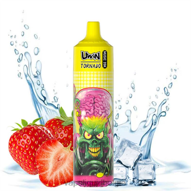 E-Liquid Kopen België aardbeien ijs | UWIN CRYSTAL 35k wegwerpdamp 0NBT824