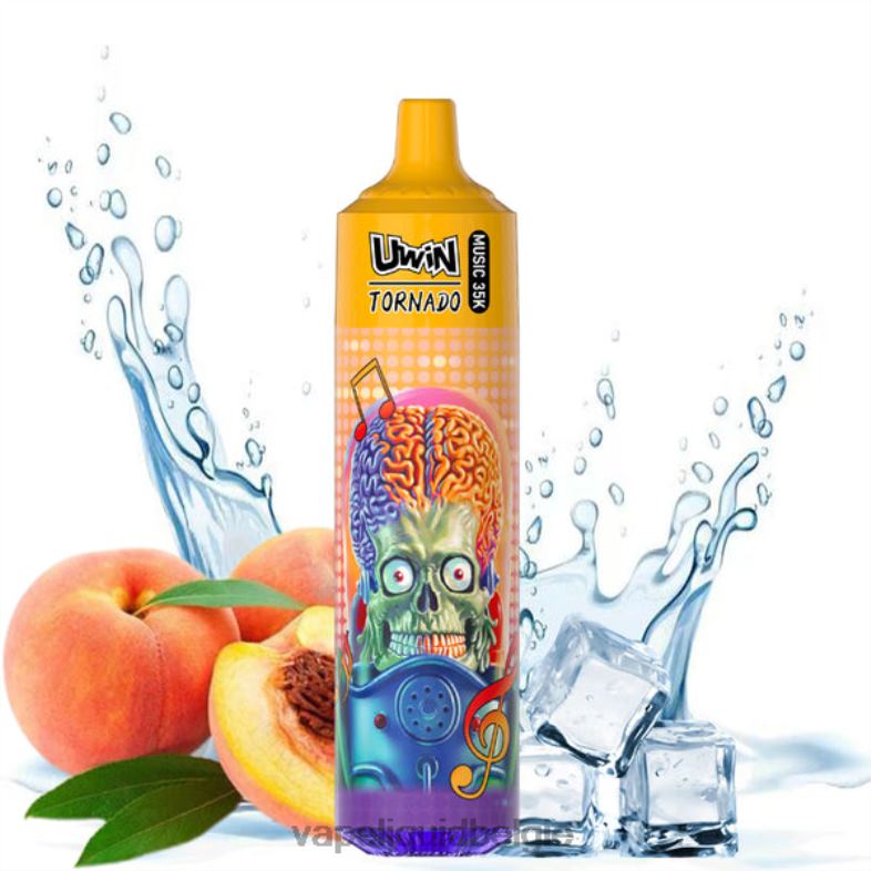 Vape België zomer perzikijs | UWIN CRYSTAL 35k wegwerpdamp 0NBT831