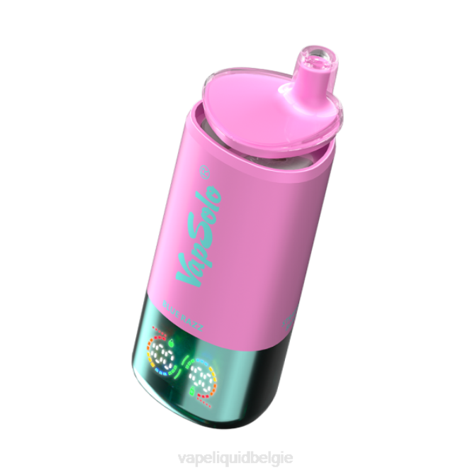 Vape Liquid FV6F2 ananas kokosnoot & aardbei banaan & blauwe razz VapSolo Triple 30.000 trekjes
