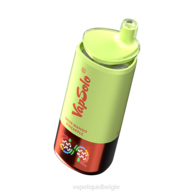 Vape Liquid FV6F5 aardbei-kiwi & zure mango-ananas & red bull VapSolo Triple 30.000 trekjes