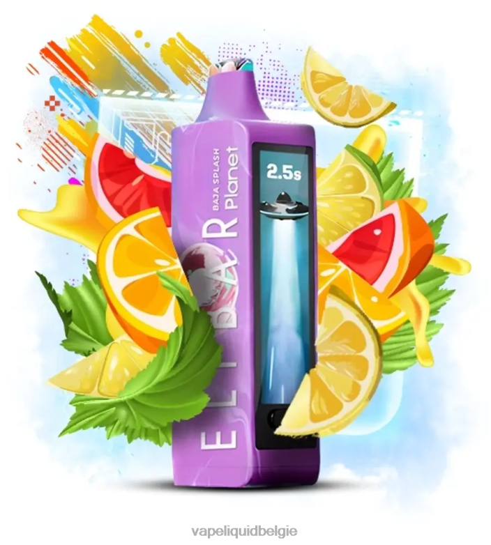 Vape Liquid T26H626 - baja plons Elf Bar Planet 25000