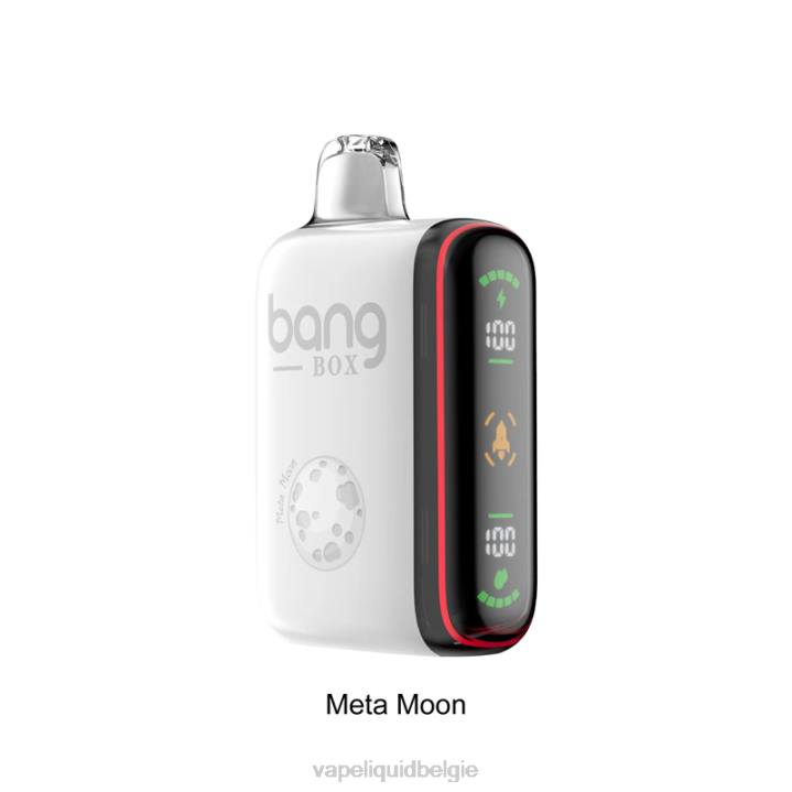 Vape Smaken 404V33 meta maan - Bang Box Intelligente vermogensweergave van 9000-18000 rookwolken