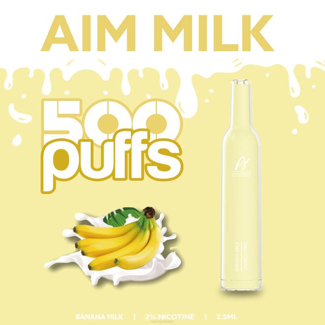 Aivono AIM MILK 500 bananen melk - H8VF275 Vape Liquid
