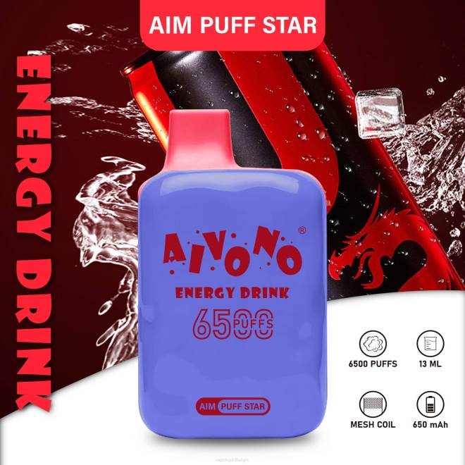 Aivono AIM PUFF STAR 6500 energie drankje - H8VF293 Vape Liquid