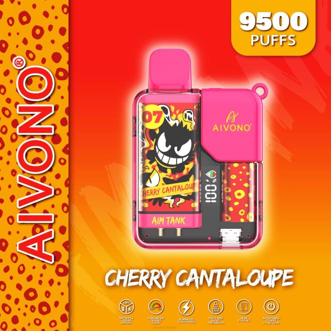 Aivono AIM TANK 9500 kersen meloen - H8VF45 E-Liquid Kopen België