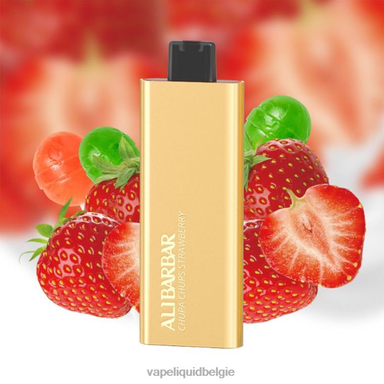 Alibarbar Pandora 7000 wegwerpdamp chupa chups aardbei DZ24053 Vape Smaken