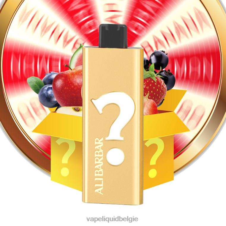 Alibarbar Pandora 7000 wegwerpdamp smaak roulette DZ24055 E-Liquid Kopen België