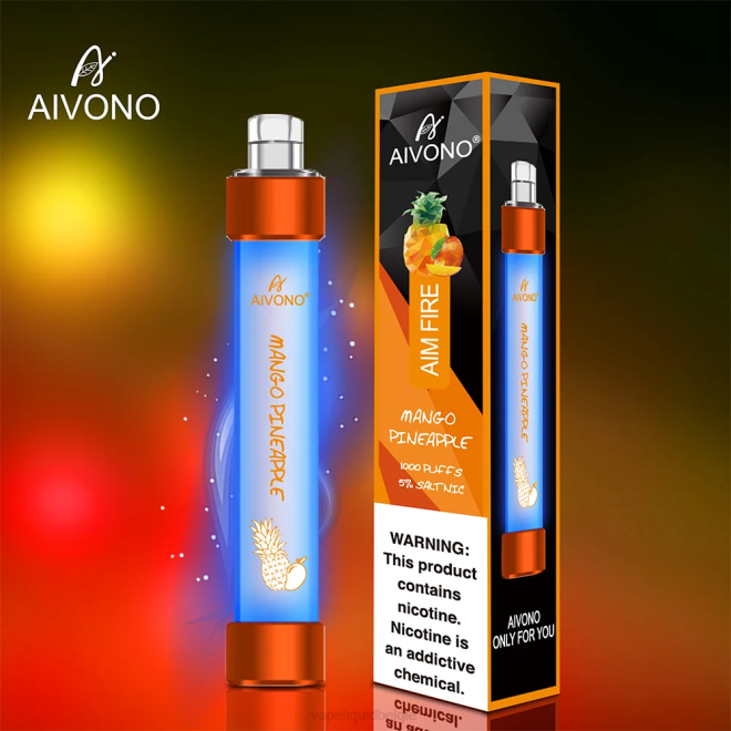Aivono AIM FIRE 1000 mango-ananas - H8VF331 Vape België