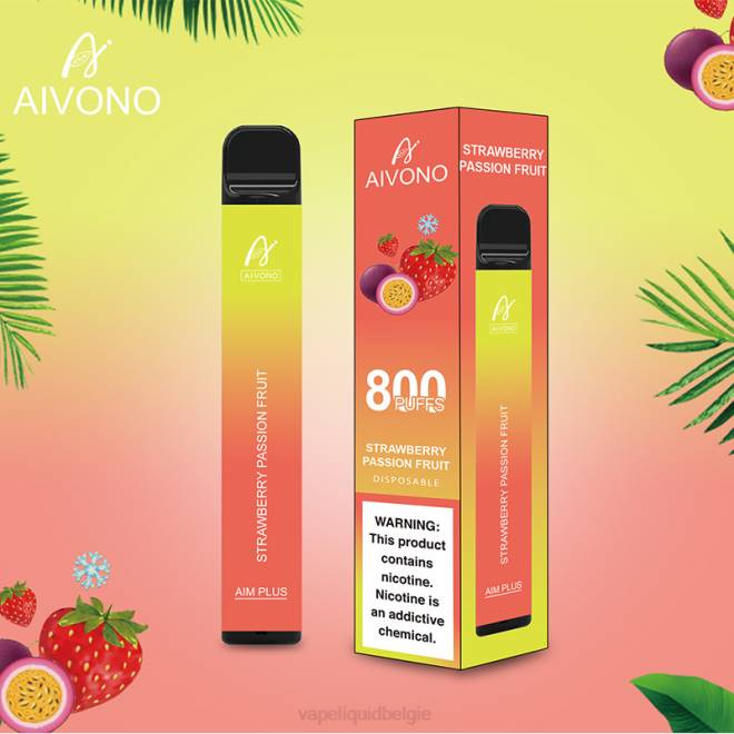 Aivono AIM PLUS 800 aardbei-passievrucht - H8VF195 E-Liquid Kopen België