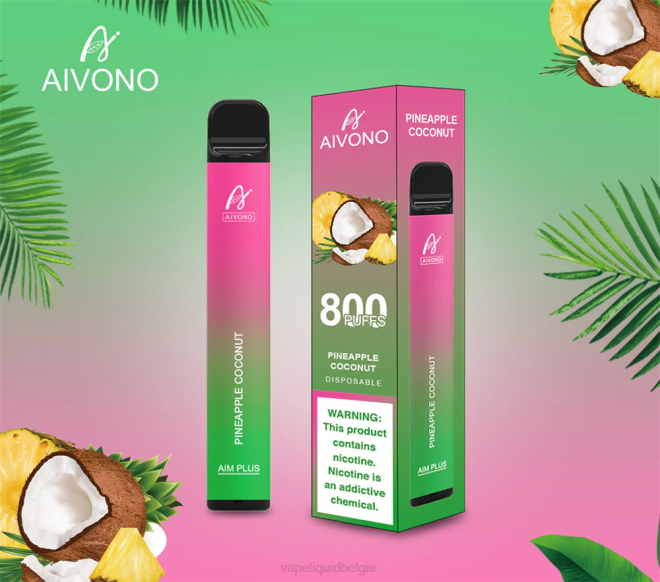 Aivono AIM PLUS 800 ananas kokosnoot - H8VF200 Vape Liquid