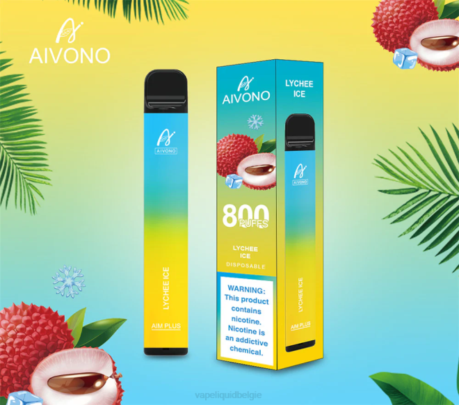 Aivono AIM PLUS 800 lychee-ijs - H8VF182 Vape Liquid