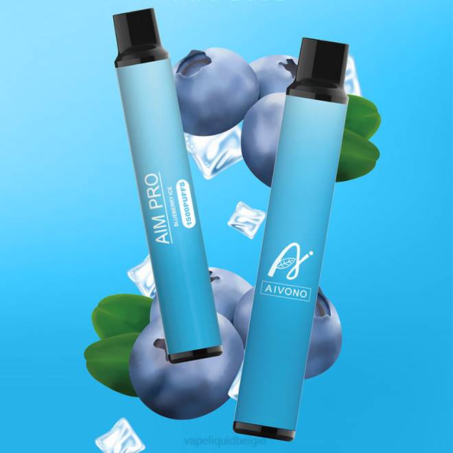 Aivono AIM PRO 1500 bosbessen ijs - H8VF163 Vape België