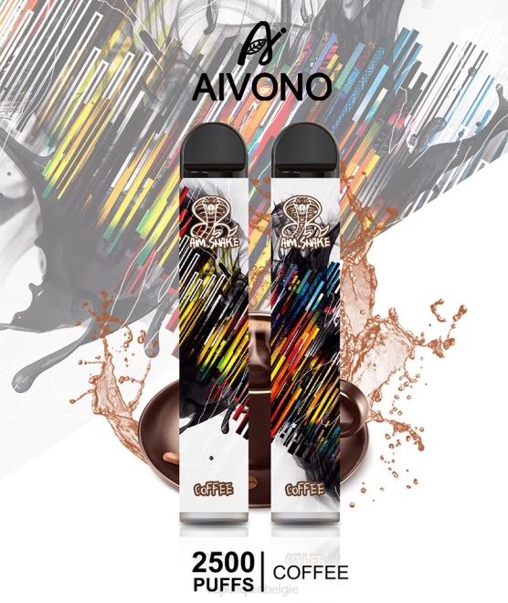 Aivono AIM SNAKE 2500 koffie - H8VF300 E-Liquid Kopen België