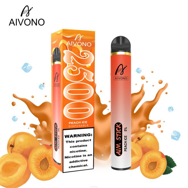 Aivono AIM STICK 2500 perzik ijs - H8VF144 E-Liquid Kopen België
