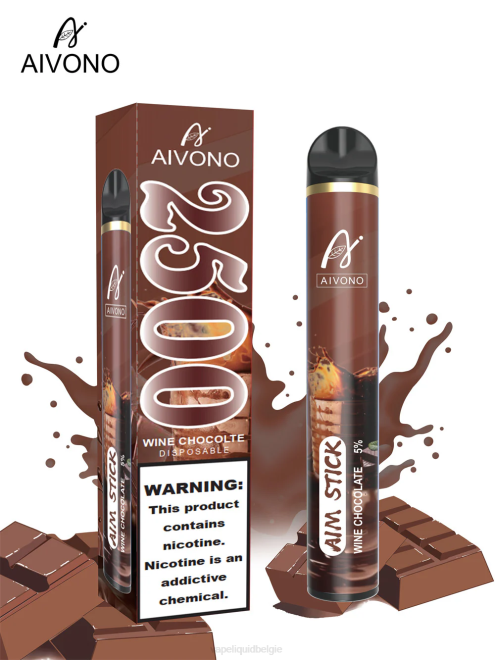 Aivono AIM STICK 2500 wijn chocolade - H8VF156 E-Liquid Kopen België