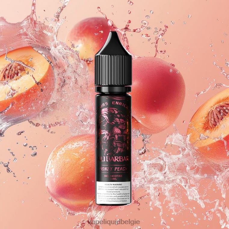 Alibarbar waterpijp onyx honing perzik DZ240106 Vape België